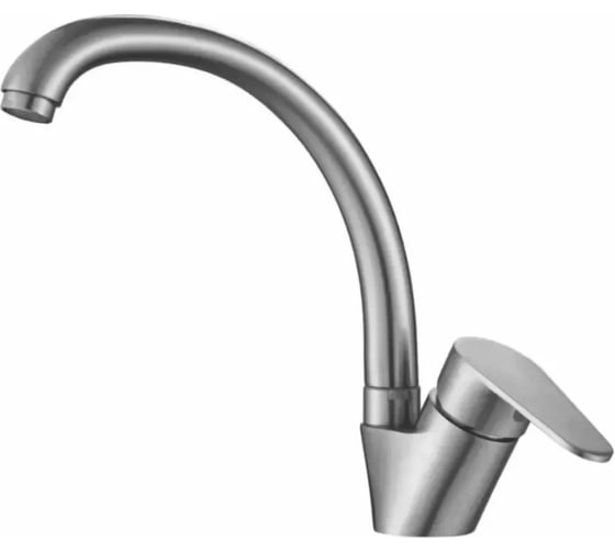 Смеситель для кухни Haiba полированная сталь HB41801-2 1