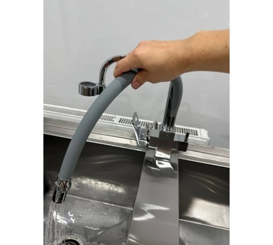 Смеситель для кухни Haiba HB76615, хром 00304598