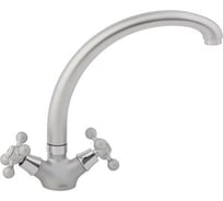 Смеситель для кухни ARCO DA VELLA маховик крест, металл, матовый А4515М 04883