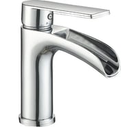 Смеситель для раковины Haiba с каскадным изливом, хром HB13505