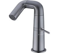 Смеситель для раковины Haiba с поворотным изливом, пепельный HB10813-3