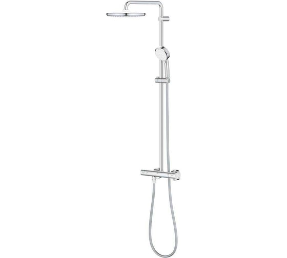 Душевая система с термостатом Grohe Cosmopolitan system 250 для настенного монтажа, хром 26670000 00000089232