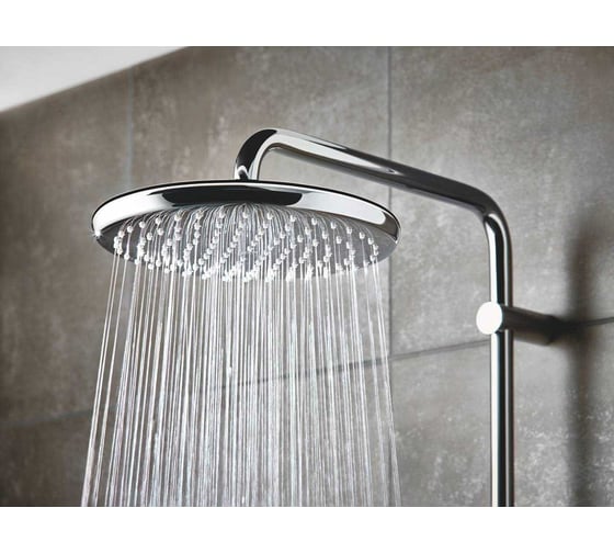Душевая система с термостатом Grohe Cosmopolitan system 250 для настенного монтажа, хром 26670000 00000089232