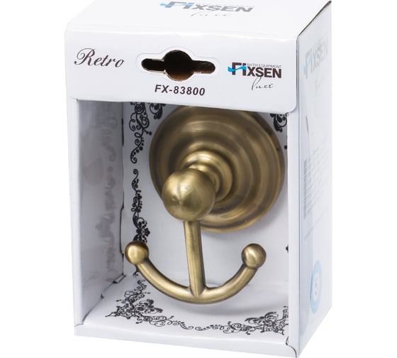 Двойной крючок FIXSEN RETRO 83805