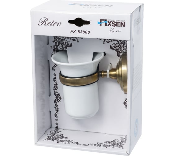 Одинарный подстаканник FIXSEN RETRO 83806