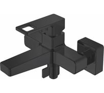 Смеситель для ванны Haiba с коротким изливом, черный HB60615-7