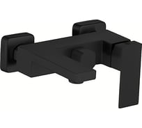 Смеситель для ванны Haiba с литым изливом, черный HB60803-7
