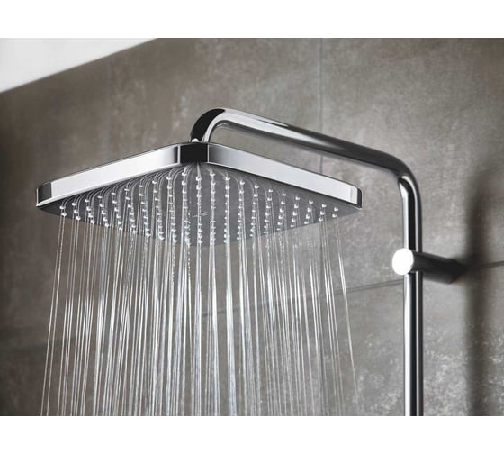 Душевая система Grohe Cosmopolitan system 250 cube с переключателем, хром 26694000 00000090015
