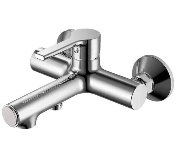 Смеситель для ванны Haiba с коротким изливом, хром HB60652 1