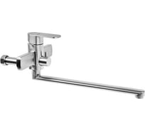 Смеситель для ванны Haiba с длинным изливом, полированная сталь HB22806