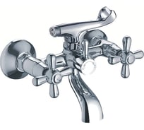 Смеситель для ванны Haiba с коротким изливом, хром HB3125