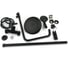 Душевой комплект Homium Shower Black FaucSB400 6