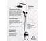 Душевой комплект Homium Shower Black FaucSB400 11