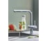 Смеситель для мойки Grohe Blue Pure Minta с l образным выдвижным изливом, для подачи смешанной и фильтрованной воды 31721000 гол 64508001 и фильт 40404001 хром 119706 00000080030 3