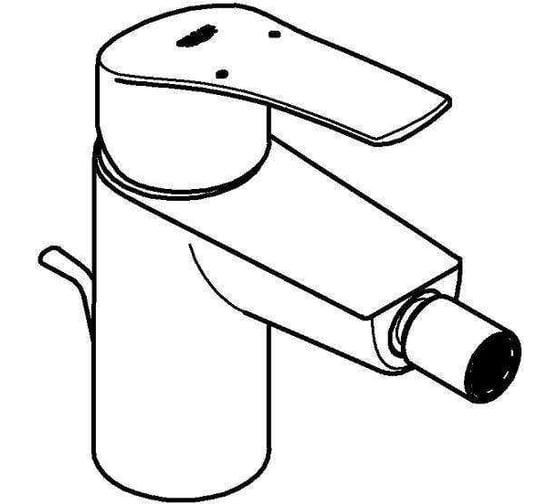 Смеситель для биде Grohe Eurosmart New с донным клапаном, хром 32929003 00000095300