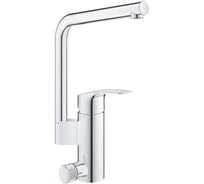 Смеситель для мойки Grohe Eurosmart L-излив, запорный вентиль 31787001