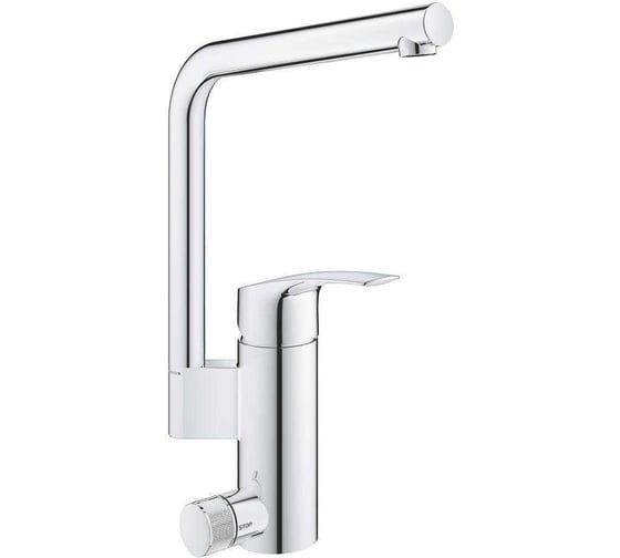 Смеситель для мойки Grohe Eurosmart L-излив, запорный вентиль 31787001 1