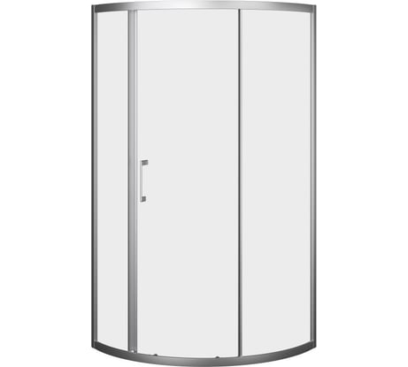 Душевое ограждение AM.PM Tender Solo Slide 90 90x90, профиль хром, стекло прозрачное, без W45G-315-090TM
