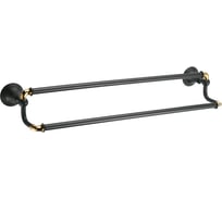 Полотенцедержатель трубчатый двойной 60 см FIXSEN LUKSOR B71602