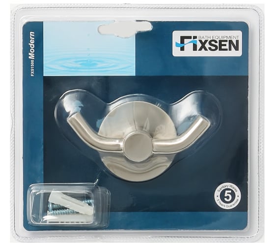 Крючок двойной FIXSEN MODERN 51505