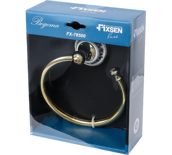 Полотенцедержатель-кольцо FIXSEN GOLD BOGEMA G78511