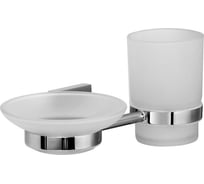 Подстаканник и мыльница IDDIS Edifice EDIMBG0i57 матовое стекло латунь