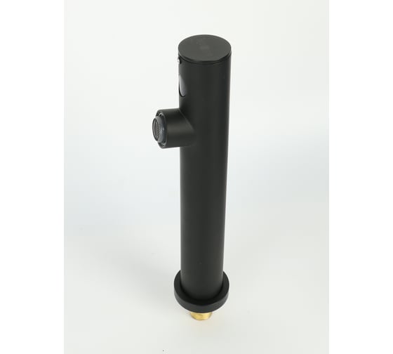 Автоматический настенный кран для раковины Nofer чёрный 07263.N 1