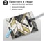Коврики Homium Home, набор 2шт, цвет черный/желтый set2mat04 5