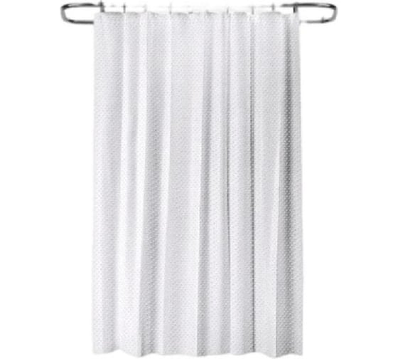 Штора для ванной комнаты Homium Bath Neo, цвет белый, размер 180*180см bath05white