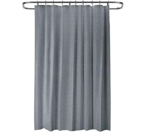 Штора для ванной комнаты Homium Bath Classic, цвет серый, размер 180*180см bath04grey