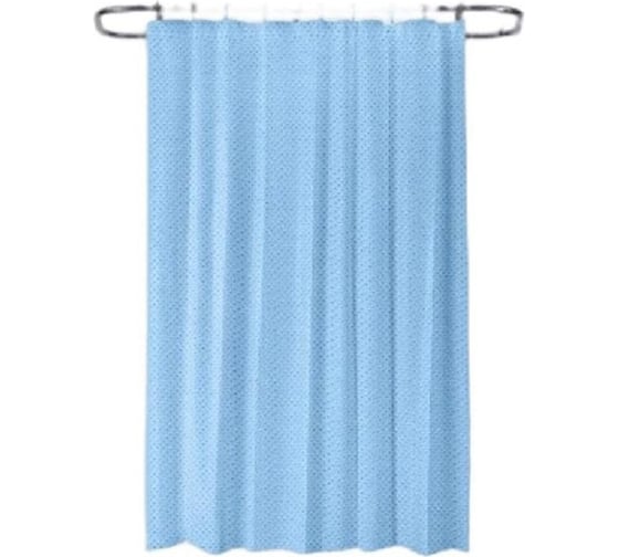 Штора для ванной комнаты Homium Bath Classic, цвет голубой, размер 180*180см bath04Lblue