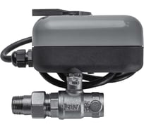 2-х ходовой зонный шаровой кран с ручной деблокировкой FAR 220 В, 1/2", НР-ВР, 8 сек FA 300717 1208