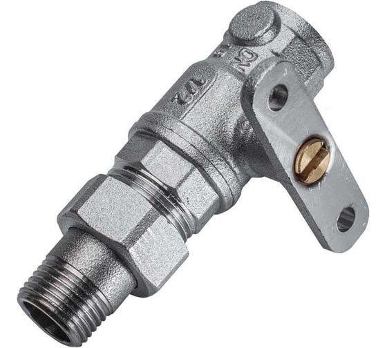2-х ходовой зонный шаровой кран с ручной деблокировкой FAR 220 В, 1/2", НР-ВР, 8 сек FA 300717 1208