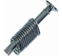 Карниз в ванную комнату Санакс хромированный 1.2x2.2 с кольцами 773152