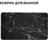Коврик для ванной Ridberg 50x80 см ,черный мрамор цвет 1211344 11