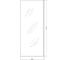 Шторка на ванну Teymi Timo S 1400x600, тонированное стекло, профиль черный матовый T00272 ЦБ-00267154 11