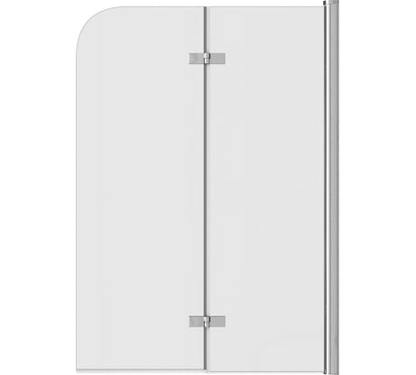 Шторка на ванну Teymi Anni 1400x1000, прозрачное стекло, профиль хром T00279 ЦБ-00267142