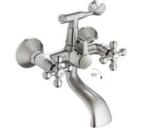 Смеситель для ванны EKKO короткий излив переключатель в корпусе E32019-5