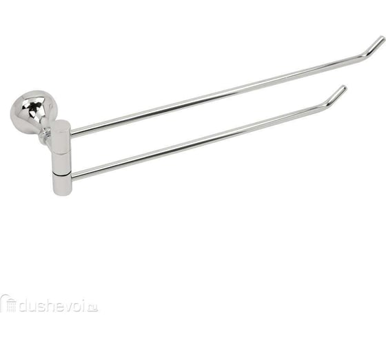 Полотенцедержатель VERAGIO GIALETTA двойной, поворотный L35 см, хром VR.GIL-6494.CR 1