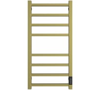 Полотенцесушитель Двин l plaza neo 80/40 электрический к диммер квадрат, состаренная бронза матовая 4657771777752