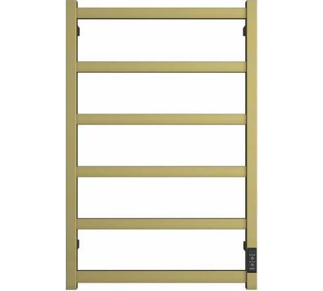 Полотенцесушитель Двин j plaza neo 80/50 электрический к диммер квадрат, состаренная бронза матовая 4657795054808