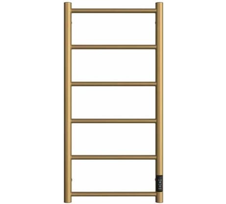 Полотенцесушитель Двин j neo 80/40 электрический 1"-1/2" к диммер, состаренная бронза матовая 4657795054679