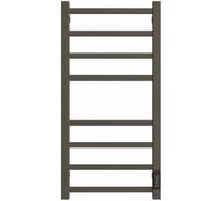 Полотенцесушитель Двин l plaza neo 80/40 электрический к диммер квадрат, графит 4657795055058