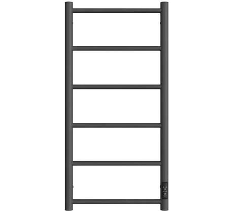 Полотенцесушитель Двин j neo 80/40 электрический 1"-1/2" к диммер, графит 4657795054662