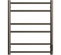 Полотенцесушитель Двин l neo 60/50 электрический 1"-1/2" к диммер, оружейная сталь 4657795054938