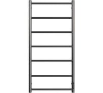 Полотенцесушитель Двин j neo 100/50 электрический 1"-1/2" к диммер, оружейная сталь 4657795054785