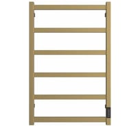 Полотенцесушитель Двин j plaza neo 80/50 электрический к диммер квадрат, золотой матовый 4657795054815