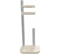 Стойка для туалетной бумаги PRIMANOVA SUI напольная, 73x25x16 см, бежевый M-E75-09