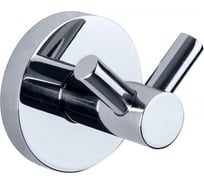 Двойной крючок для ванной NOFER NIZA глянцевый 16852.B