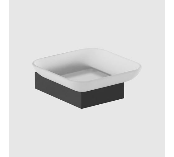 Мыльница NOFER Corinto черная 16925.N